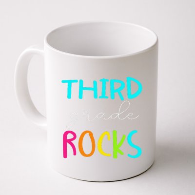 Third Grade Rocks Team 3rd Grade Teacher Coffee Mug