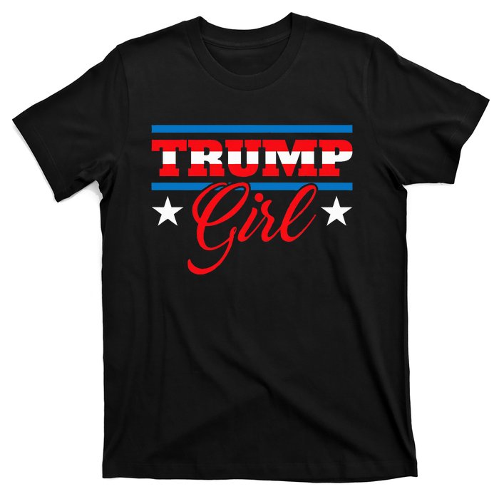 Trump Girl Reelect Donald Trump 2020 45 Pro Trump Gift T-Shirt