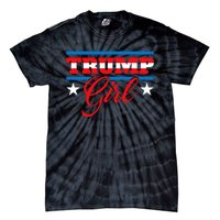 Trump Girl Reelect Donald Trump 2020 45 Pro Trump Gift Tie-Dye T-Shirt