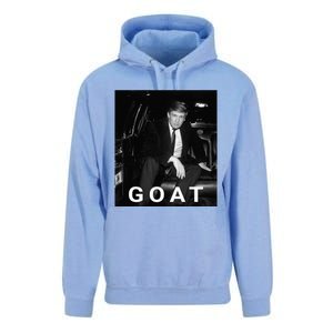 Trump Goat Republican Conservative Gift Trump 2024 Unisex Surf Hoodie