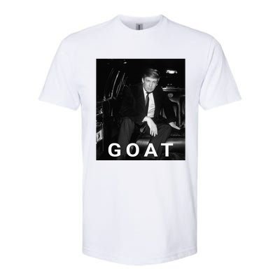 Trump Goat Republican Conservative Gift Trump 2024 Softstyle CVC T-Shirt