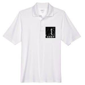 Trump Goat Republican Conservative Gift Trump 2024 Men's Origin Performance Pique Polo