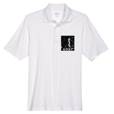 Trump Goat Republican Conservative Gift Trump 2024 Men's Origin Performance Pique Polo