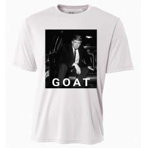 Trump Goat Republican Conservative Gift Trump 2024 Cooling Performance Crew T-Shirt