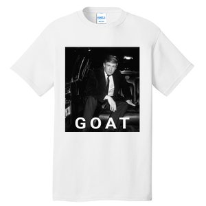 Trump Goat Republican Conservative Gift Trump 2024 Tall T-Shirt