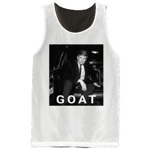 Trump Goat Republican Conservative Gift Trump 2024 Mesh Reversible Basketball Jersey Tank