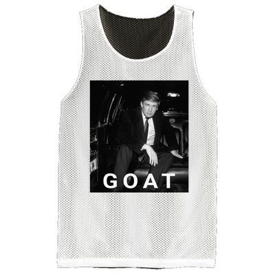 Trump Goat Republican Conservative Gift Trump 2024 Mesh Reversible Basketball Jersey Tank