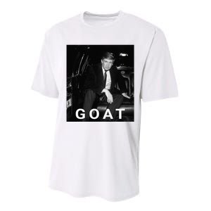 Trump Goat Republican Conservative Gift Trump 2024 Performance Sprint T-Shirt