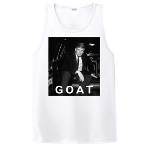 Trump Goat Republican Conservative Gift Trump 2024 PosiCharge Competitor Tank