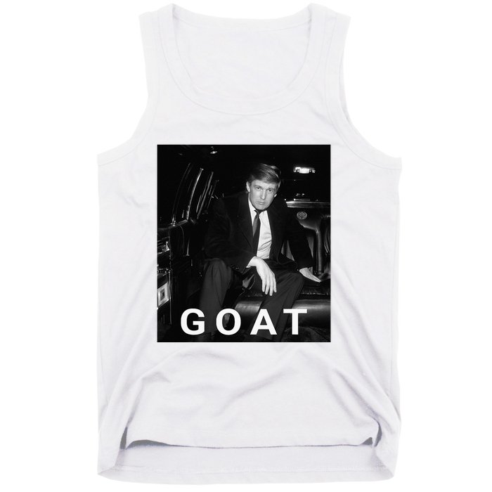 Trump Goat Republican Conservative Gift Trump 2024 Tank Top