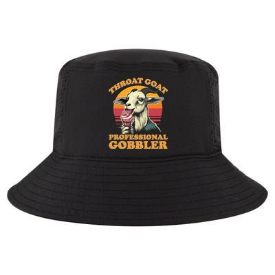Throat Goat Retro Inappropriate Adult Humor Funny Gag Memes Cool Comfort Performance Bucket Hat