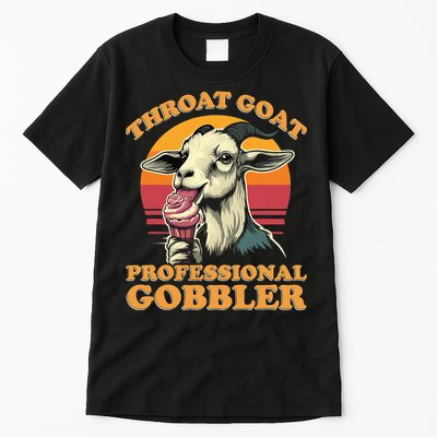 Throat Goat Retro Inappropriate Adult Humor Funny Gag Memes Tall T-Shirt