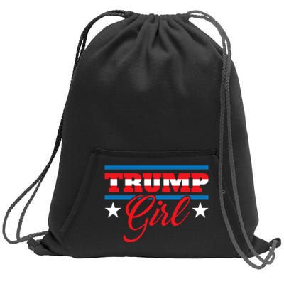 Trump Girl Reelect Donald Trump 2020 45 Pro Trump Gift Sweatshirt Cinch Pack Bag