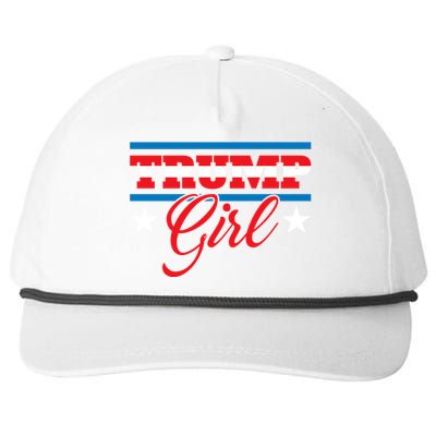 Trump Girl Reelect Donald Trump 2020 45 Pro Trump Gift Snapback Five-Panel Rope Hat