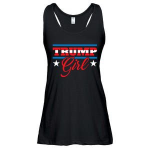 Trump Girl Reelect Donald Trump 2020 45 Pro Trump Gift Ladies Essential Flowy Tank