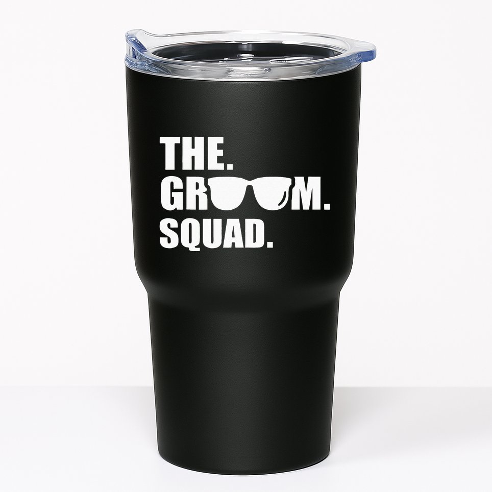 The Groom Squad Bachelor Party Tumbler