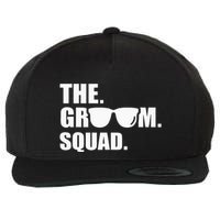 The Groom Squad Bachelor Party Wool Snapback Cap