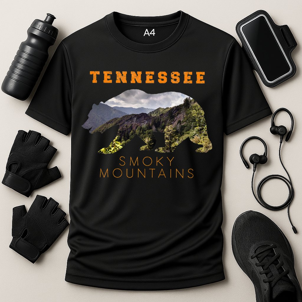 Tennessee Great Smoky Mountains Cooling Performance Crew T-Shirt