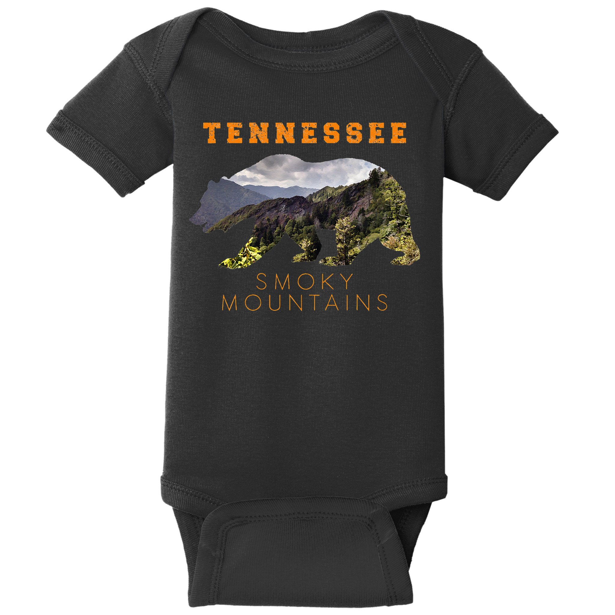 Tennessee Great Smoky Mountains Baby Bodysuit
