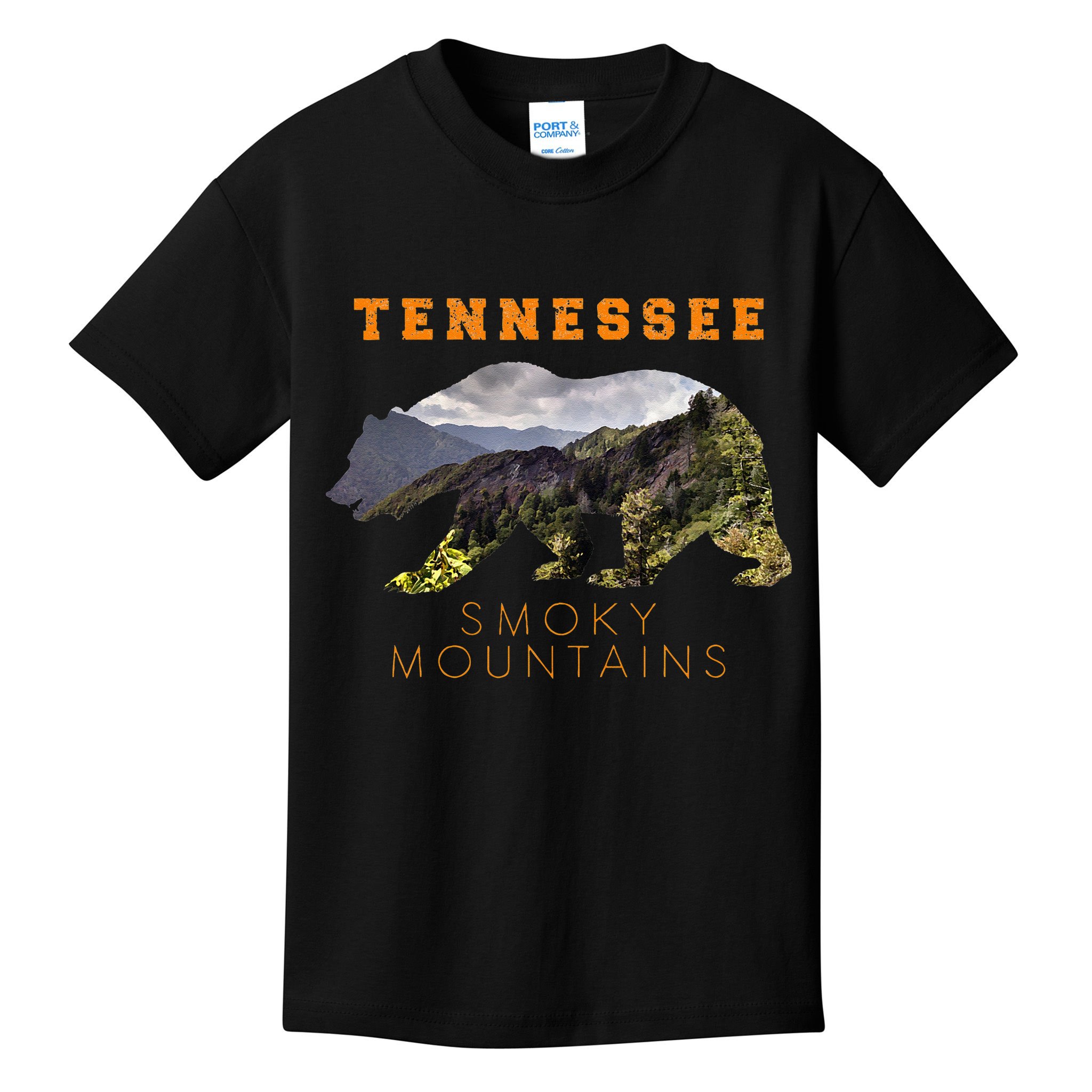 Tennessee Great Smoky Mountains Kids T-Shirt