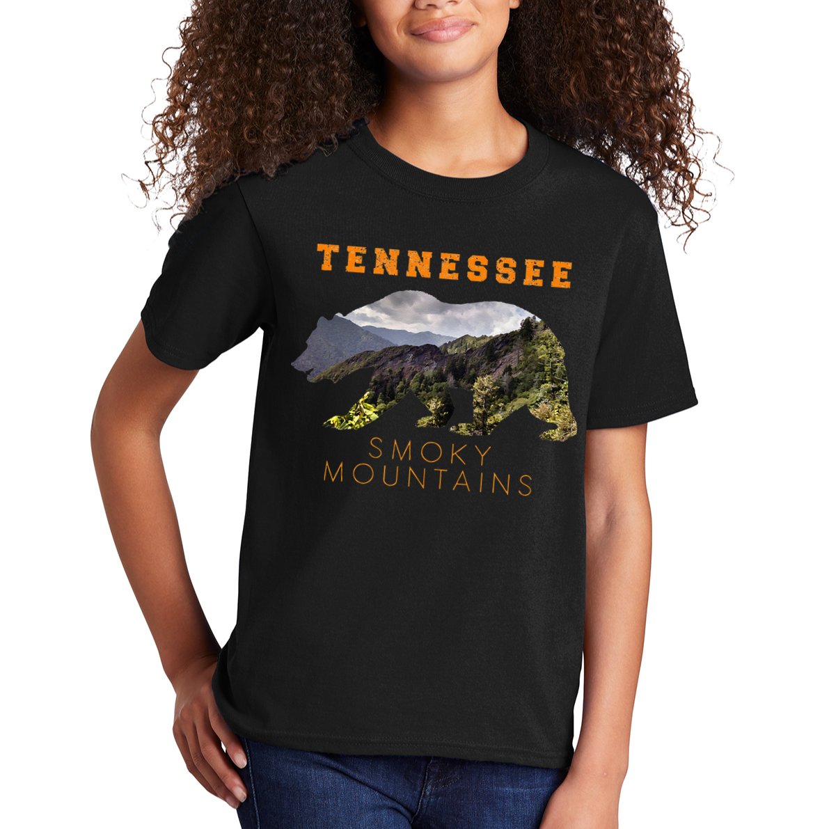 Tennessee Great Smoky Mountains Kids T-Shirt