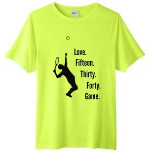 Tennis Game Score Tall Fusion ChromaSoft Performance T-Shirt