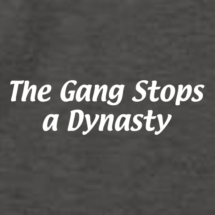 The Gang Stops A Dynasty Vector Backpack