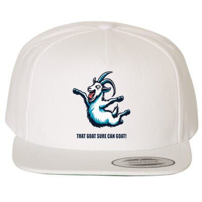 That Goat Sure Can Goat Simulator Wool Snapback Cap