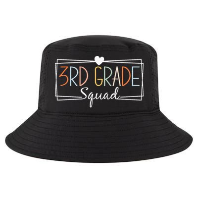 Third Grade Squad Teachers 3rd Grade Back to School Cool Comfort Performance Bucket Hat