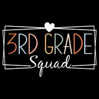 Third Grade Squad Teachers 3rd Grade Back to School Cooling Performance Long Sleeve Crew