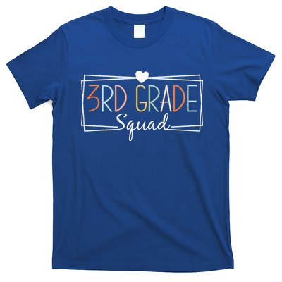 Third Grade Squad Teachers 3rd Grade Back to School T-Shirt