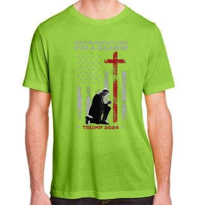 Trump God Spared My Life For A Reason Save Restore America Adult ChromaSoft Performance T-Shirt