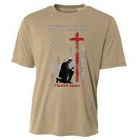 Trump God Spared My Life For A Reason Save Restore America Cooling Performance Crew T-Shirt