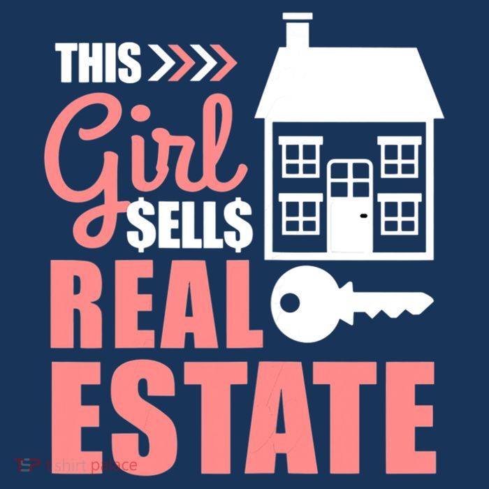 This Girl Sells Real Estate Real Estate Agent Tall T-Shirt