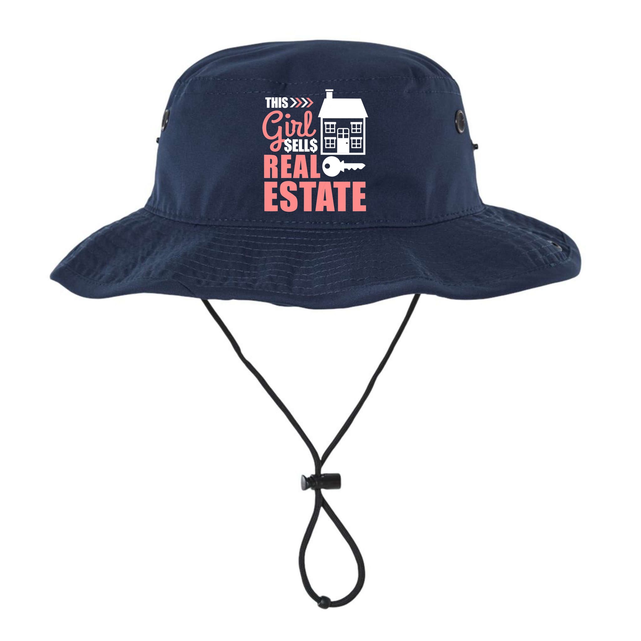 This Girl Sells Real Estate Real Estate Agent Bucket Hat