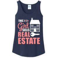 This Girl Sells Real Estate Real Estate Agent Ladies Essential Tank