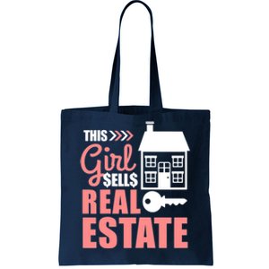 This Girl Sells Real Estate Real Estate Agent Tote Bag