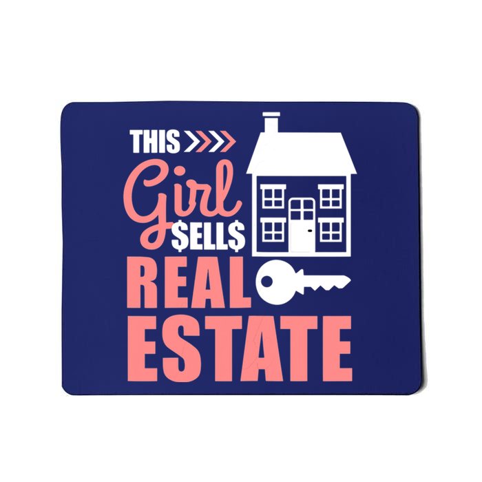 This Girl Sells Real Estate Real Estate Agent Mousepad