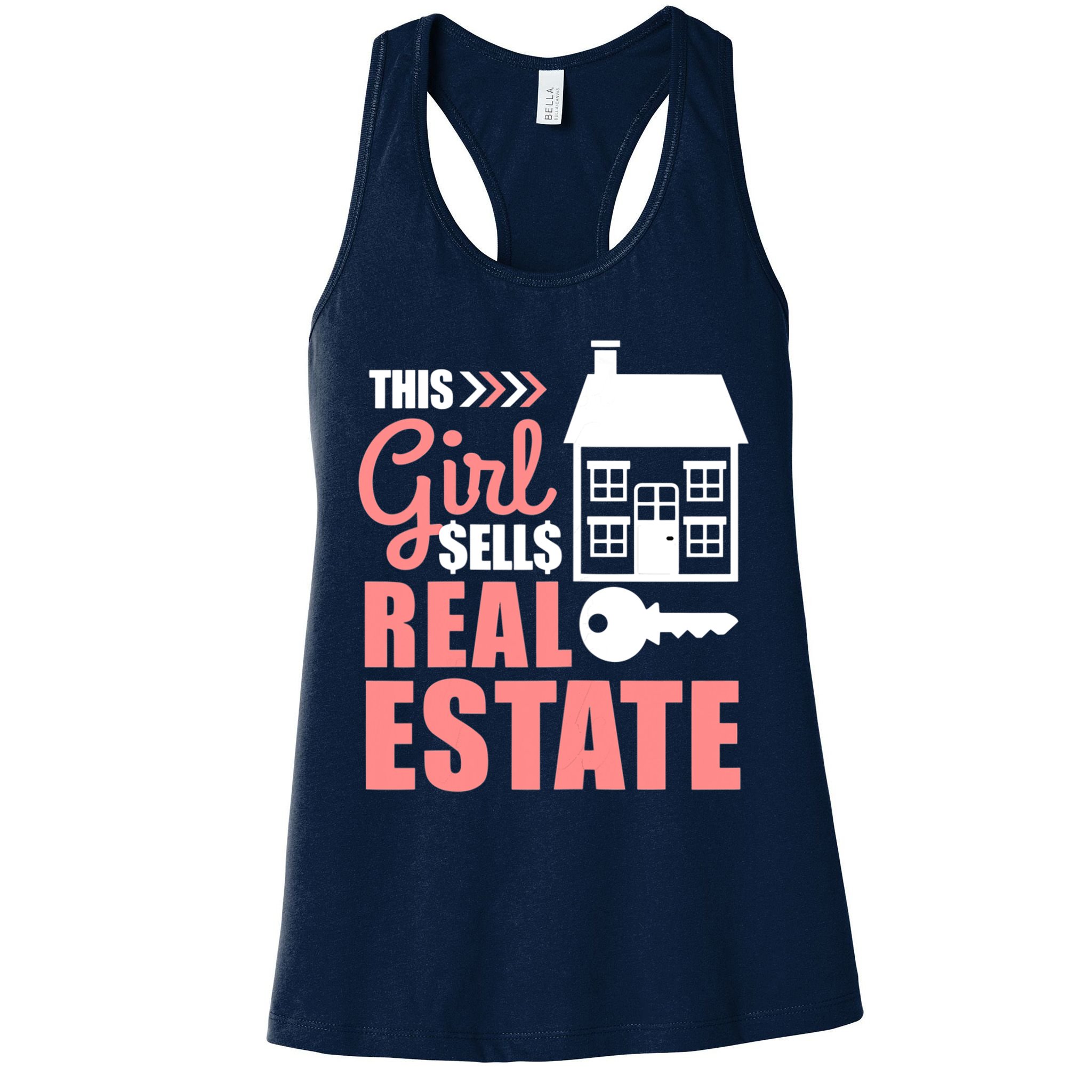 This Girl Sells Real Estate Real Estate Agent Womens Tank Top
