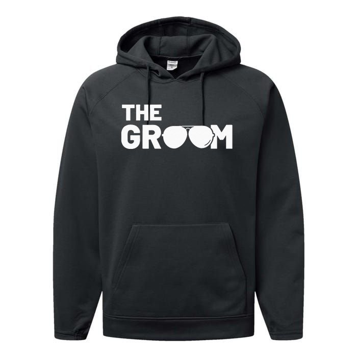 The Groom Squat Bachelor Supplies Party Wedding Performance Fleece Hoodie