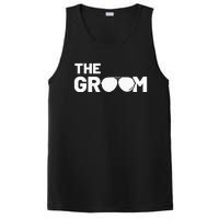 The Groom Squat Bachelor Supplies Party Wedding PosiCharge Competitor Tank