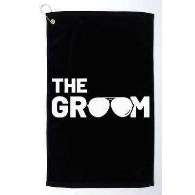 The Groom Squat Bachelor Supplies Party Wedding Platinum Collection Golf Towel