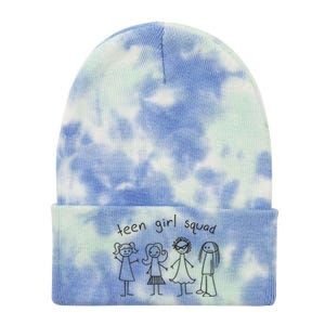 Teen Girl Squad Tie Dye 12in Knit Beanie