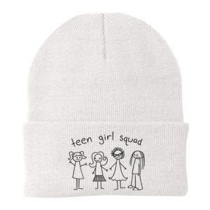 Teen Girl Squad Knit Cap Winter Beanie