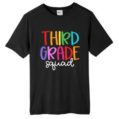 Third Grade Squad Teachers Kid 3rd Grade Back to School Tall Fusion ChromaSoft Performance T-Shirt