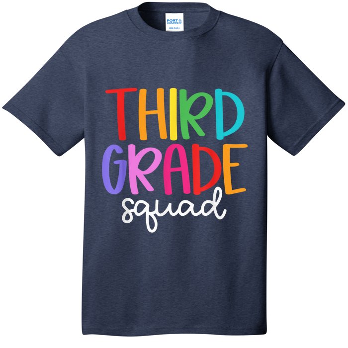 Third Grade Squad Teachers Kid 3rd Grade Back to School T-Shirt