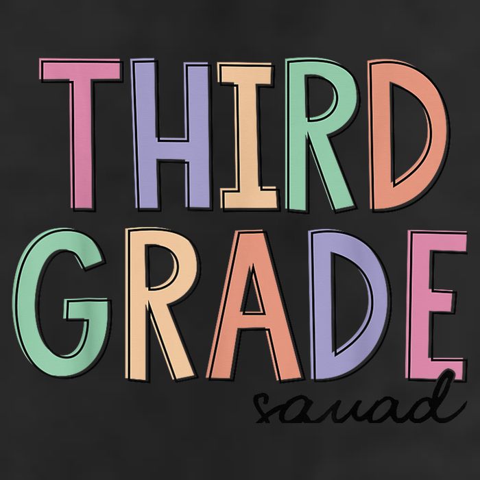 Third Grade Squad Teachers Kid 3rd Grade Back to School 11oz C Handle Ceramic Mug