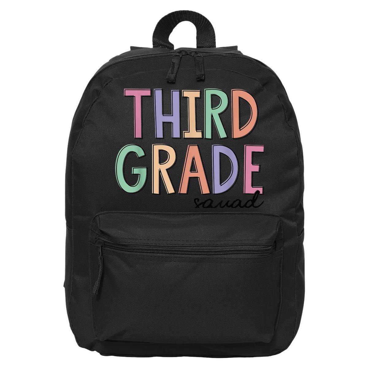 Third Grade Squad Teachers Kid 3rd Grade Back to School 16 in Basic Backpack