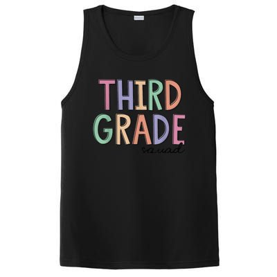 Third Grade Squad Teachers Kid 3rd Grade Back to School PosiCharge Competitor Tank