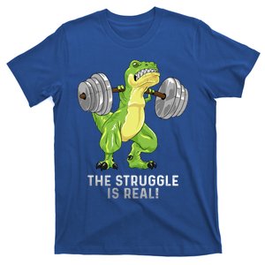 Tgreat Giftrex Squacool Gift Powerlifter Bodybuilding Squatting Gym Cute Gift T-Shirt